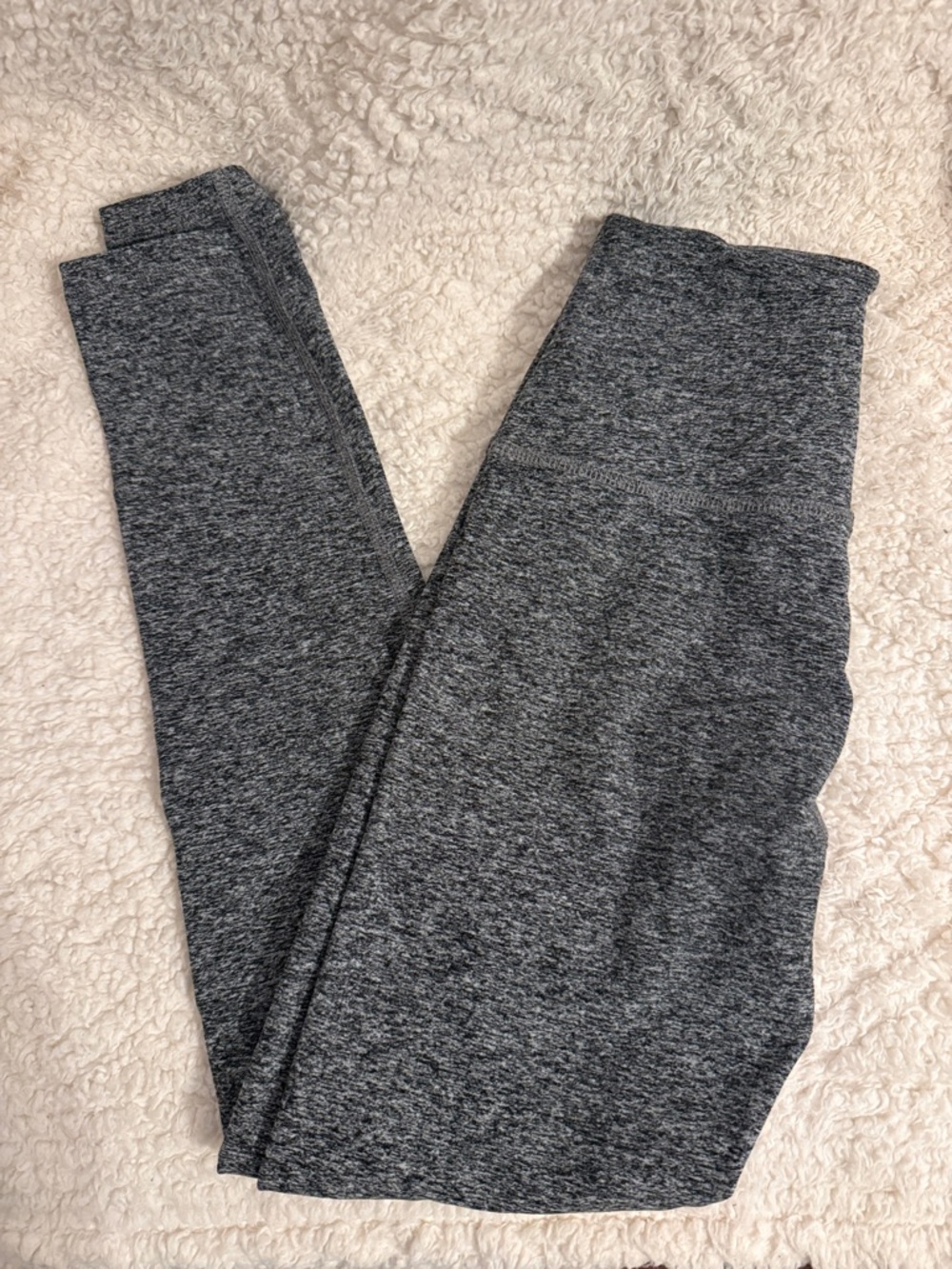 Beyond Yoga Heather Charcoal Performance Leggings